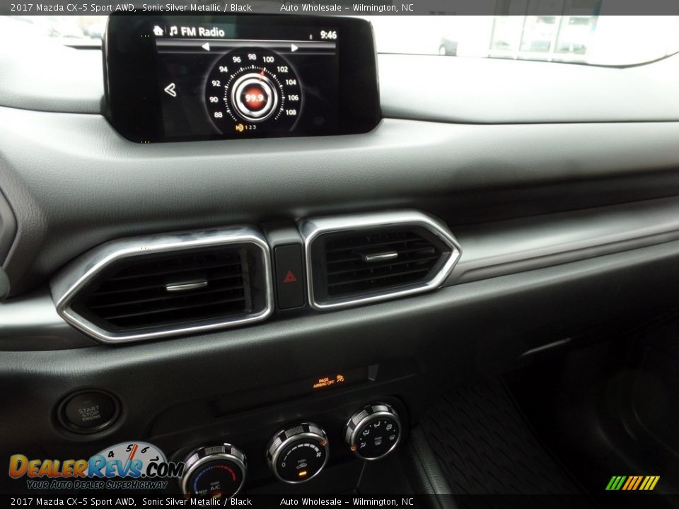 2017 Mazda CX-5 Sport AWD Sonic Silver Metallic / Black Photo #17