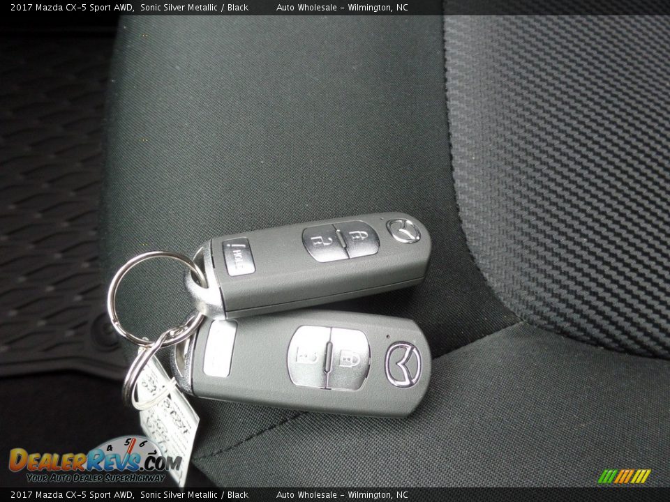 2017 Mazda CX-5 Sport AWD Sonic Silver Metallic / Black Photo #20