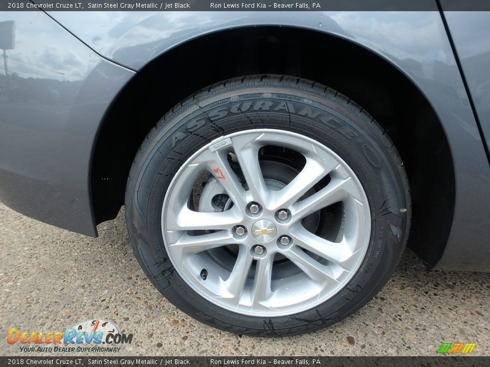 2018 Chevrolet Cruze LT Satin Steel Gray Metallic / Jet Black Photo #2