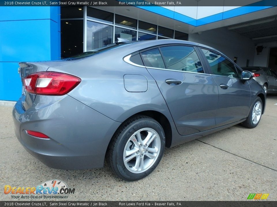 2018 Chevrolet Cruze LT Satin Steel Gray Metallic / Jet Black Photo #3