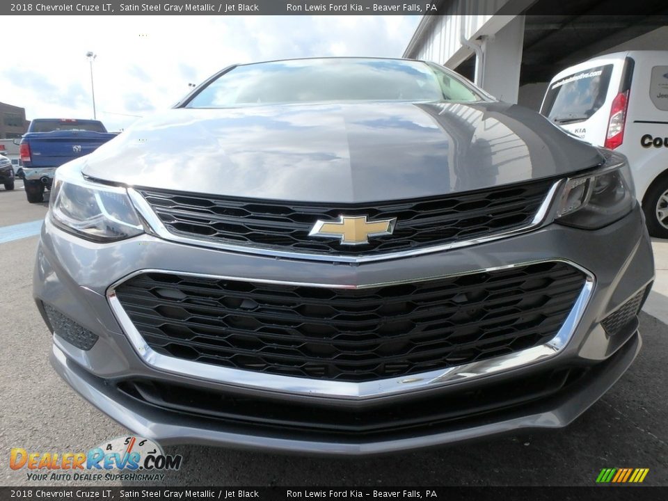 2018 Chevrolet Cruze LT Satin Steel Gray Metallic / Jet Black Photo #8