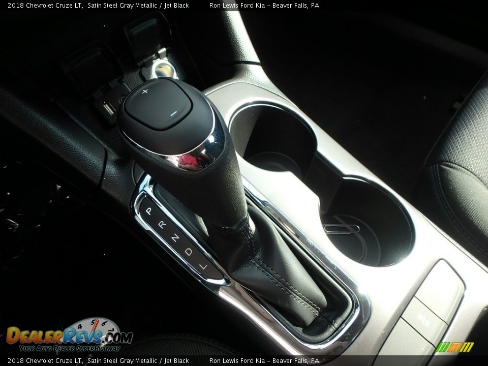 2018 Chevrolet Cruze LT Satin Steel Gray Metallic / Jet Black Photo #19