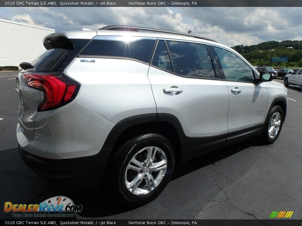 2018 GMC Terrain SLE AWD Quicksilver Metallic / ­Jet Black Photo #5
