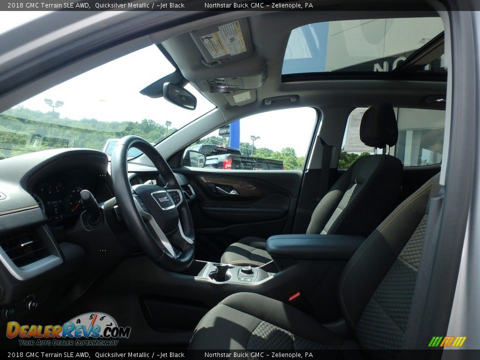 2018 GMC Terrain SLE AWD Quicksilver Metallic / ­Jet Black Photo #11