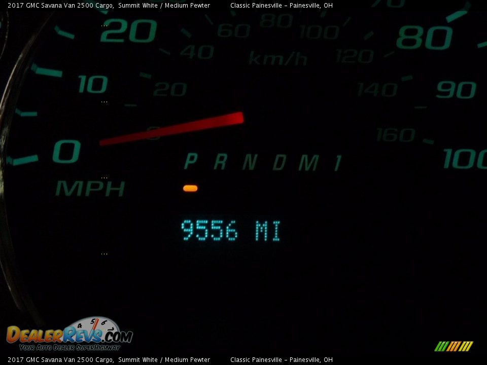 2017 GMC Savana Van 2500 Cargo Summit White / Medium Pewter Photo #12