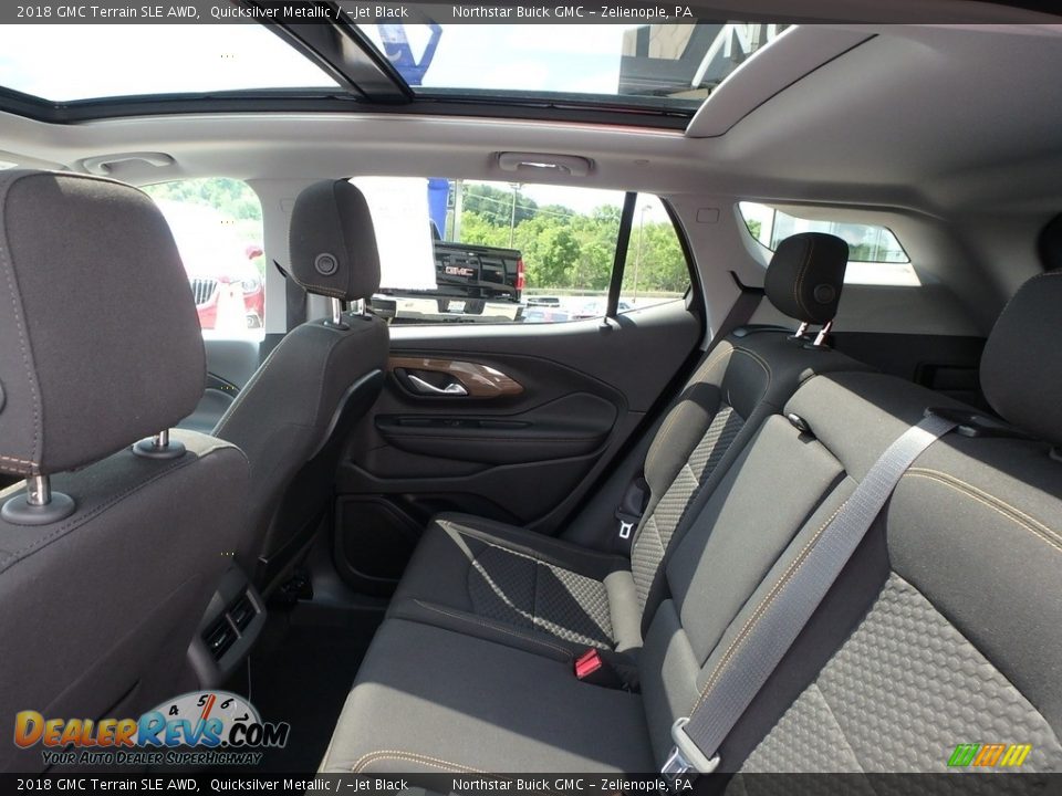 2018 GMC Terrain SLE AWD Quicksilver Metallic / ­Jet Black Photo #12