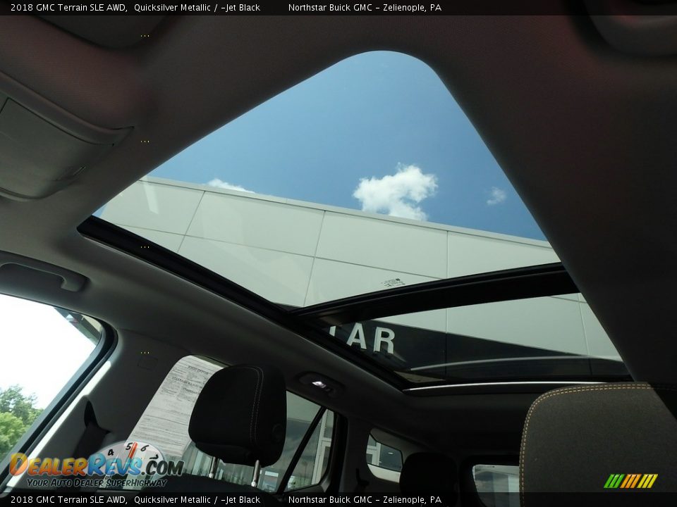 2018 GMC Terrain SLE AWD Quicksilver Metallic / ­Jet Black Photo #16