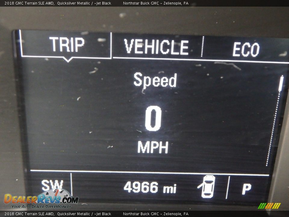 2018 GMC Terrain SLE AWD Quicksilver Metallic / ­Jet Black Photo #20