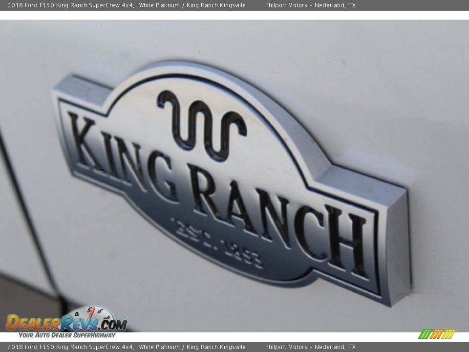 2018 Ford F150 King Ranch SuperCrew 4x4 White Platinum / King Ranch Kingsville Photo #8