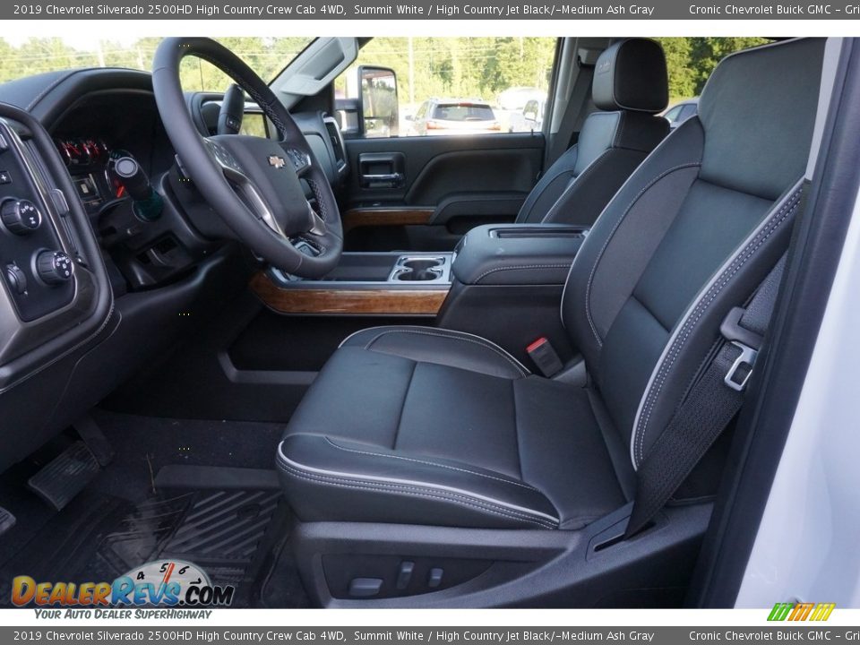 2019 Chevrolet Silverado 2500HD High Country Crew Cab 4WD Summit White / High Country Jet Black/­Medium Ash Gray Photo #4