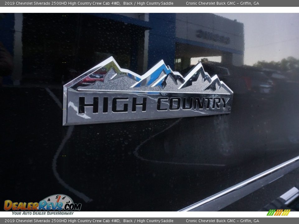 2019 Chevrolet Silverado 2500HD High Country Crew Cab 4WD Black / High Country Saddle Photo #10