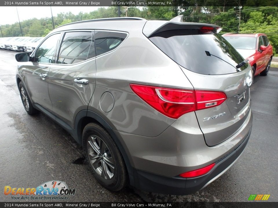 2014 Hyundai Santa Fe Sport AWD Mineral Gray / Beige Photo #6