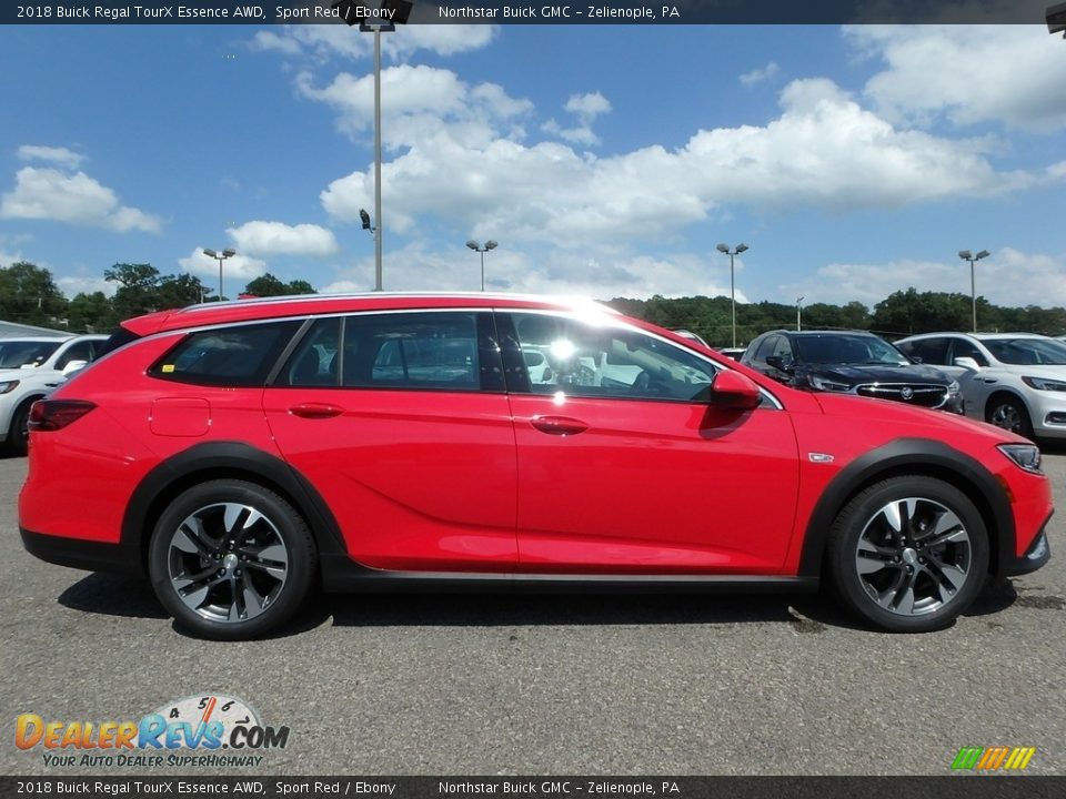 Sport Red 2018 Buick Regal TourX Essence AWD Photo #4