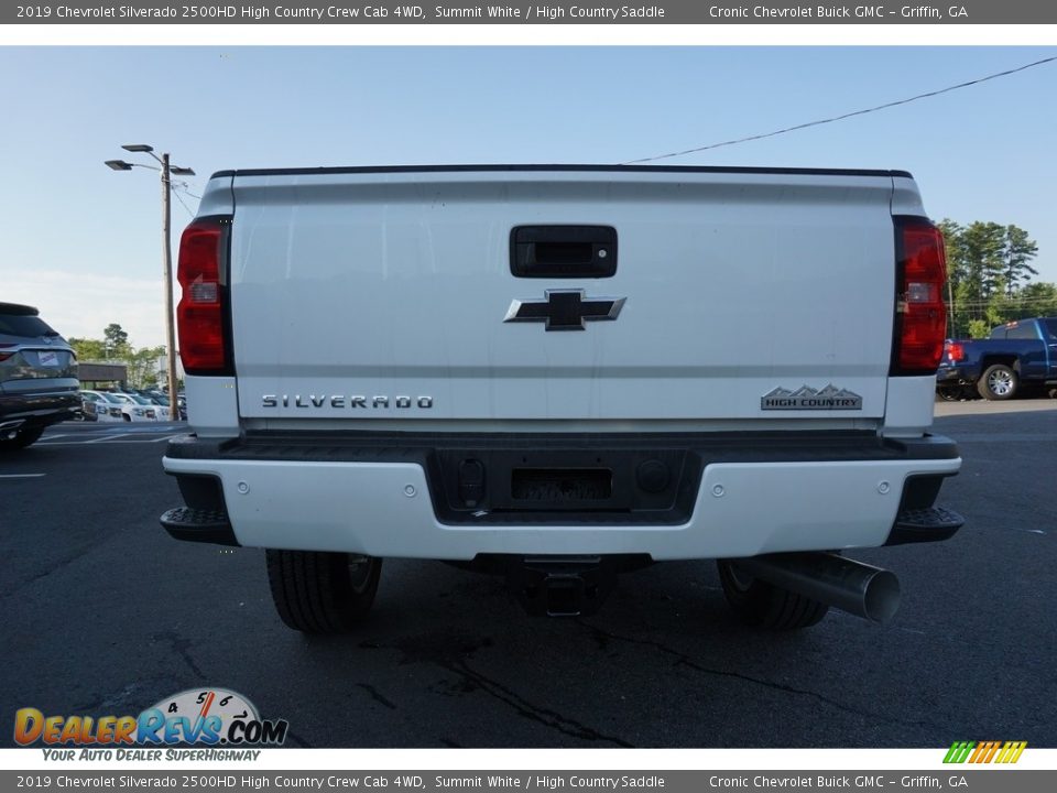 2019 Chevrolet Silverado 2500HD High Country Crew Cab 4WD Summit White / High Country Saddle Photo #14