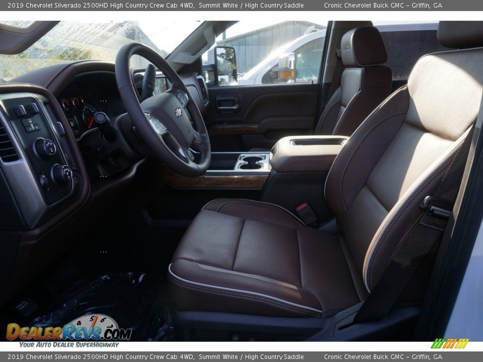 2019 Chevrolet Silverado 2500HD High Country Crew Cab 4WD Summit White / High Country Saddle Photo #4