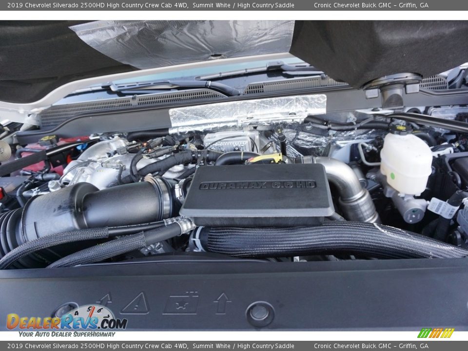 2019 Chevrolet Silverado 2500HD High Country Crew Cab 4WD Summit White / High Country Saddle Photo #9