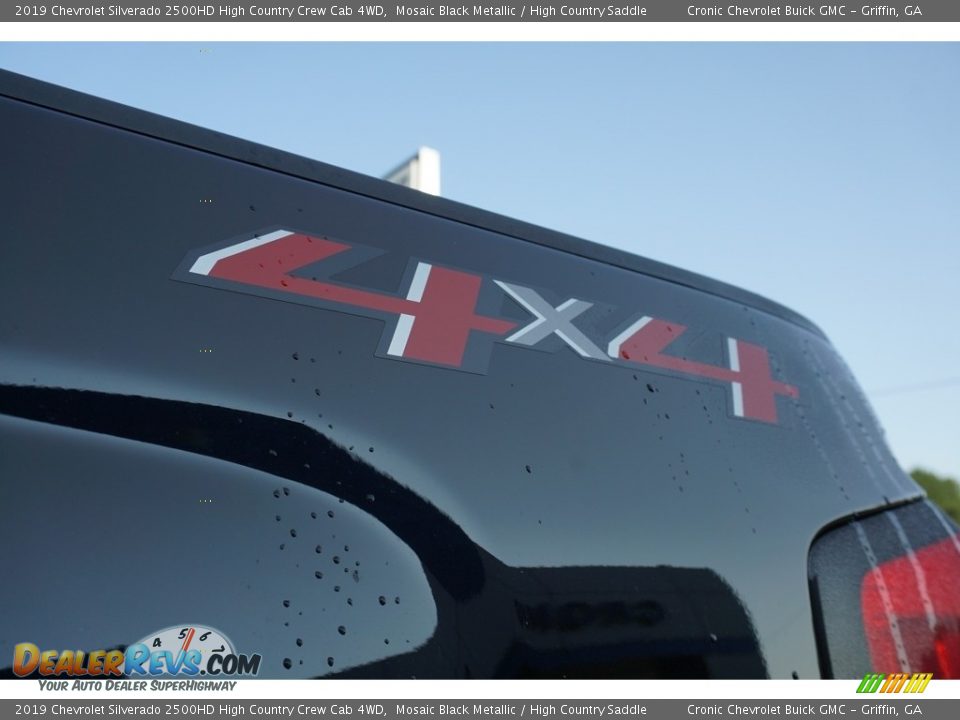 2019 Chevrolet Silverado 2500HD High Country Crew Cab 4WD Mosaic Black Metallic / High Country Saddle Photo #16