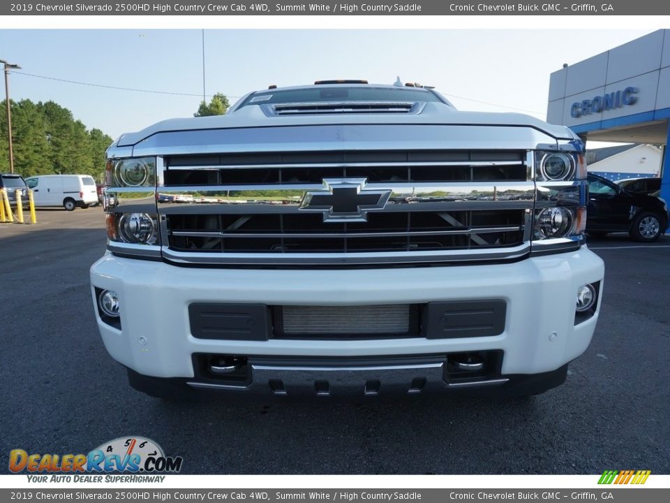2019 Chevrolet Silverado 2500HD High Country Crew Cab 4WD Summit White / High Country Saddle Photo #2