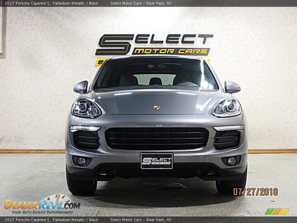 2017 Porsche Cayenne S Palladium Metallic / Black Photo #2