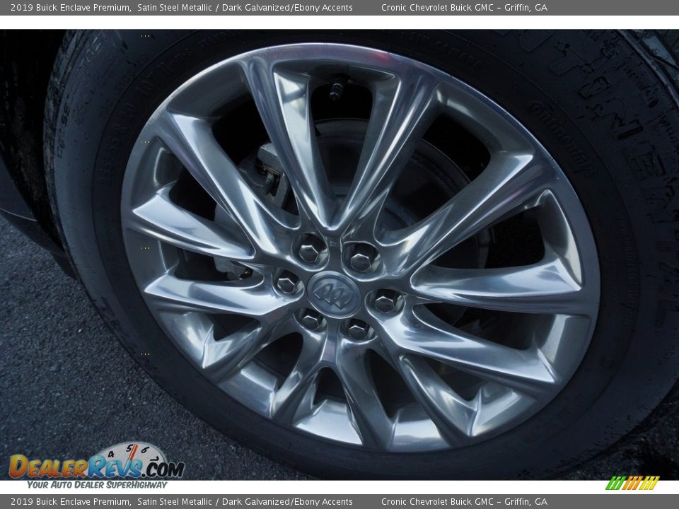 2019 Buick Enclave Premium Satin Steel Metallic / Dark Galvanized/Ebony Accents Photo #9