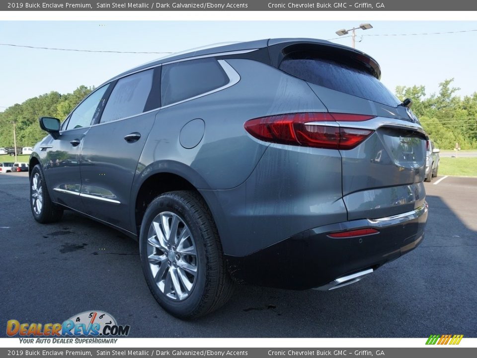 2019 Buick Enclave Premium Satin Steel Metallic / Dark Galvanized/Ebony Accents Photo #14