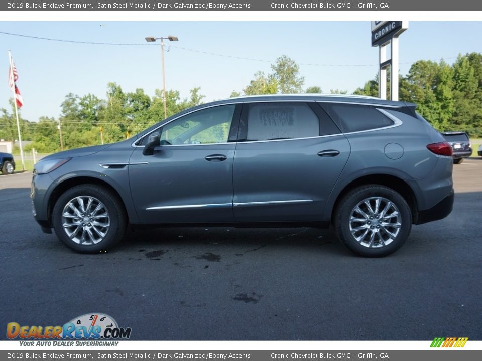 2019 Buick Enclave Premium Satin Steel Metallic / Dark Galvanized/Ebony Accents Photo #15