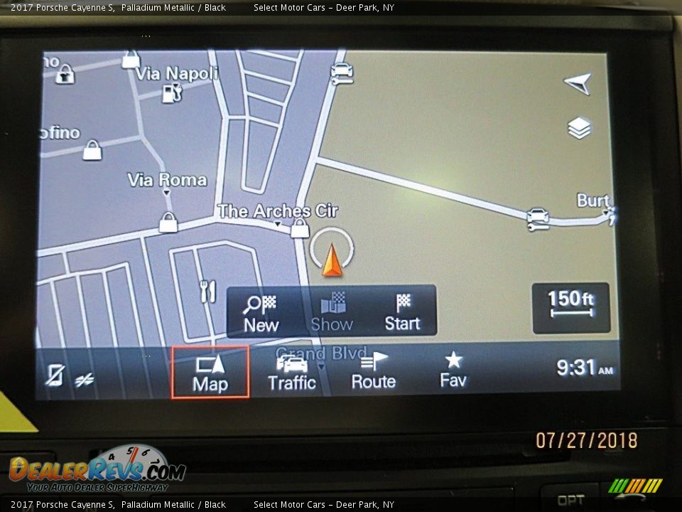 2017 Porsche Cayenne S Palladium Metallic / Black Photo #23