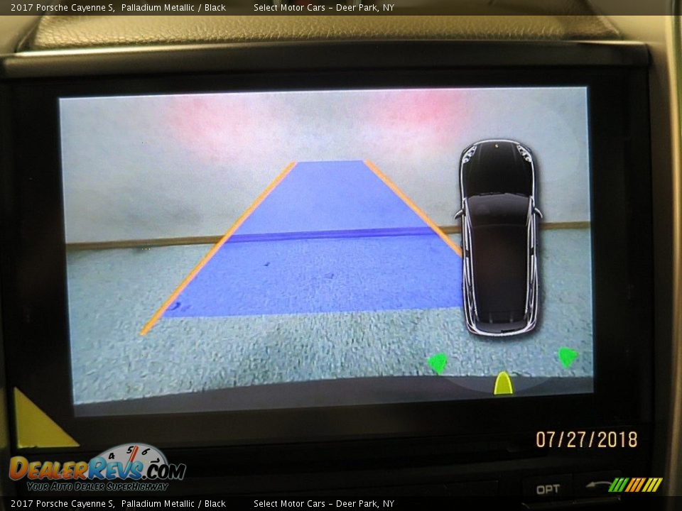 2017 Porsche Cayenne S Palladium Metallic / Black Photo #24