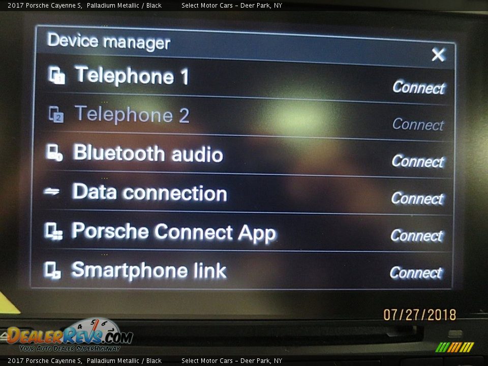 2017 Porsche Cayenne S Palladium Metallic / Black Photo #25