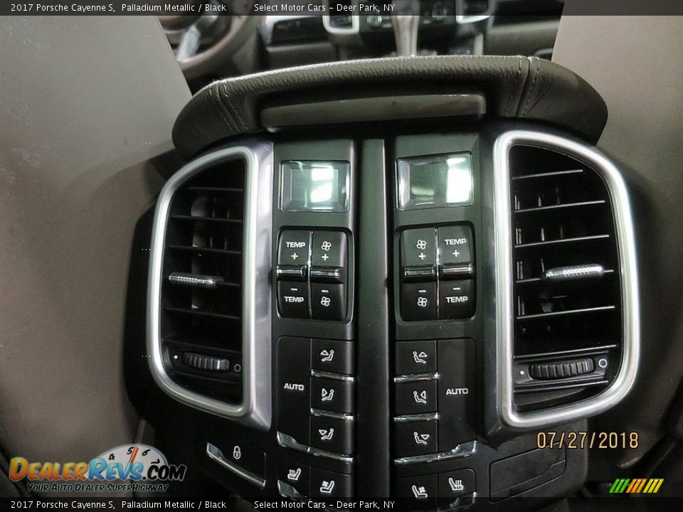 2017 Porsche Cayenne S Palladium Metallic / Black Photo #27