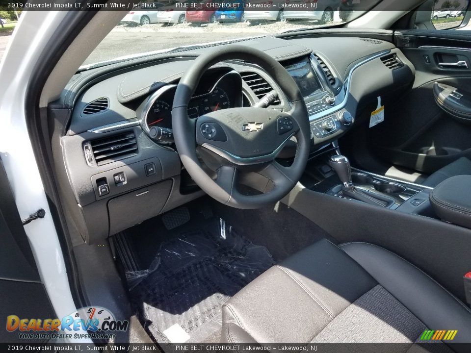 Jet Black Interior - 2019 Chevrolet Impala LT Photo #7