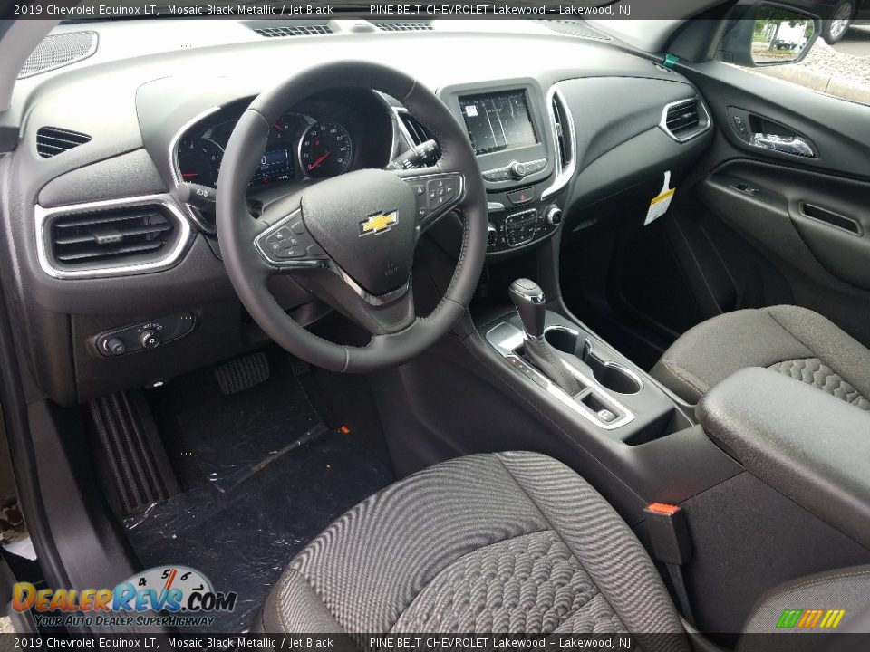 Jet Black Interior - 2019 Chevrolet Equinox LT Photo #7