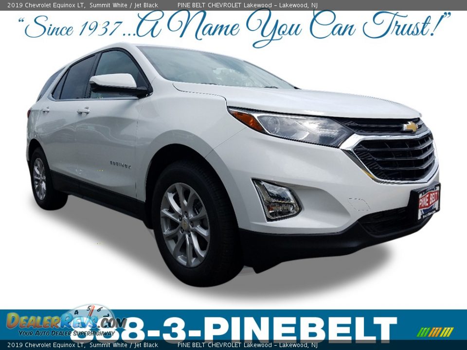 2019 Chevrolet Equinox LT Summit White / Jet Black Photo #1