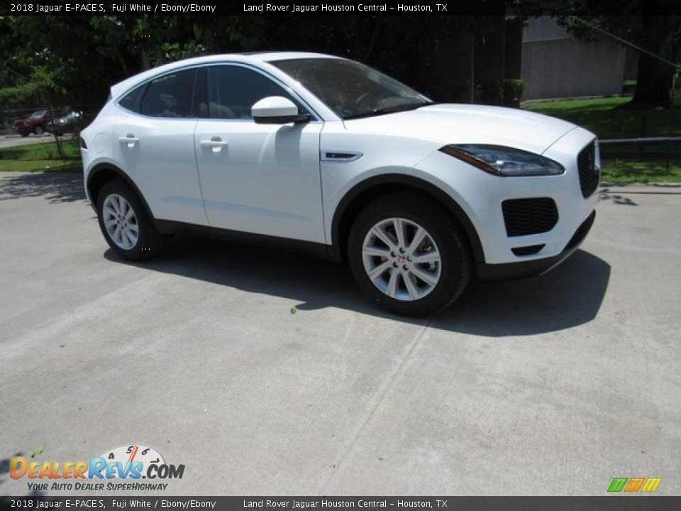 2018 Jaguar E-PACE S Fuji White / Ebony/Ebony Photo #1