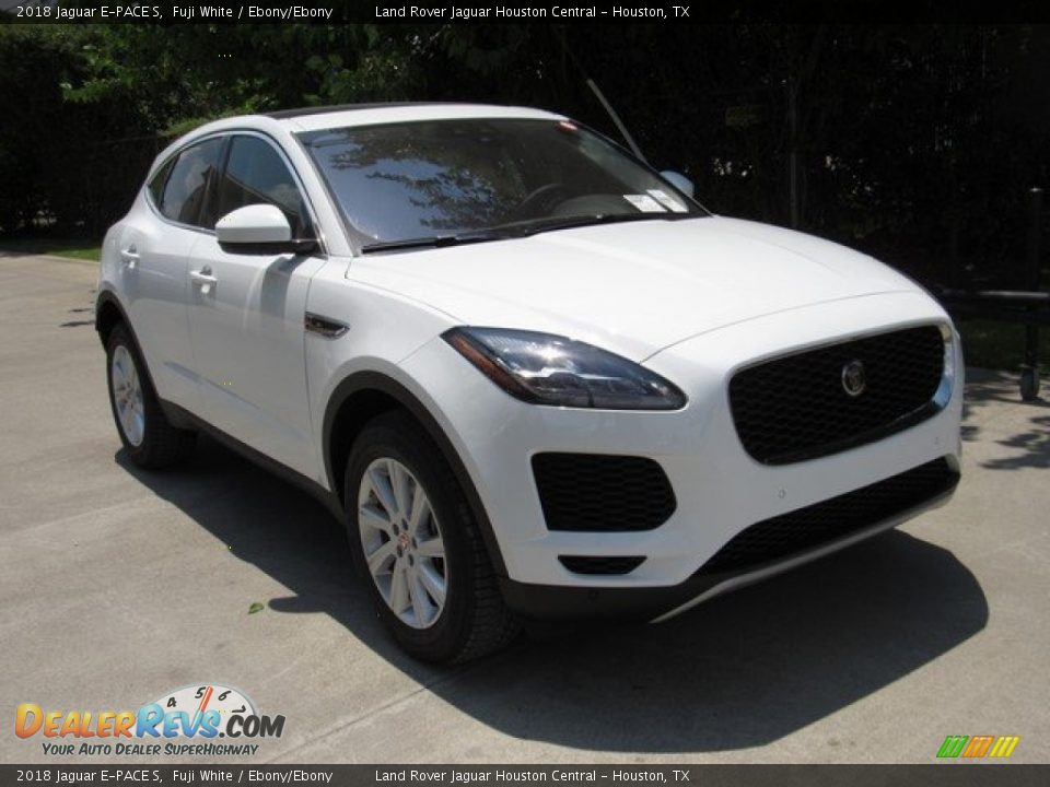2018 Jaguar E-PACE S Fuji White / Ebony/Ebony Photo #2