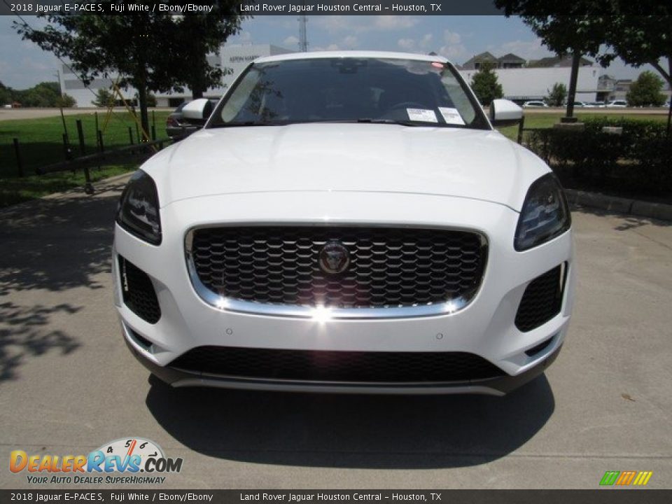 2018 Jaguar E-PACE S Fuji White / Ebony/Ebony Photo #9