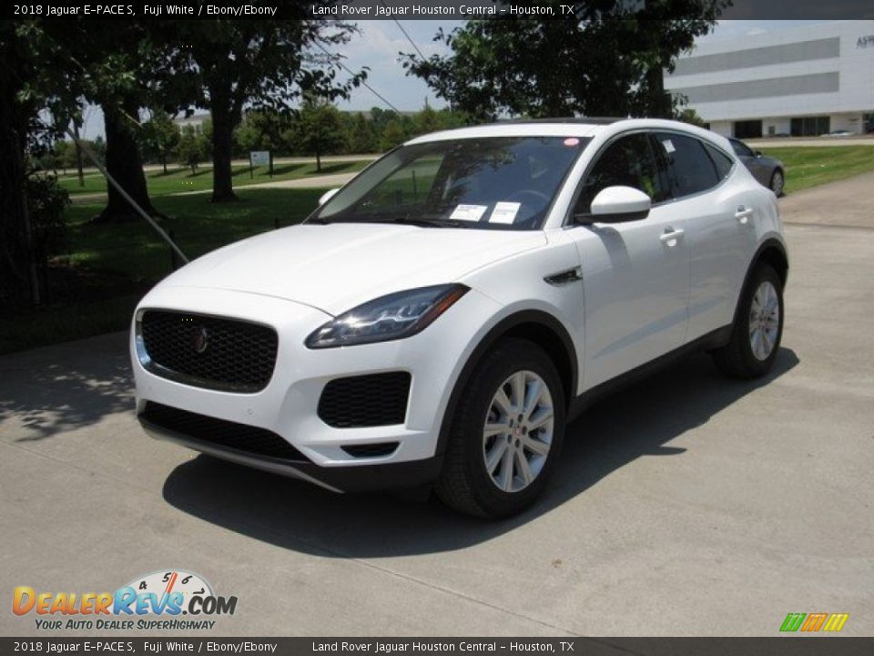 2018 Jaguar E-PACE S Fuji White / Ebony/Ebony Photo #10