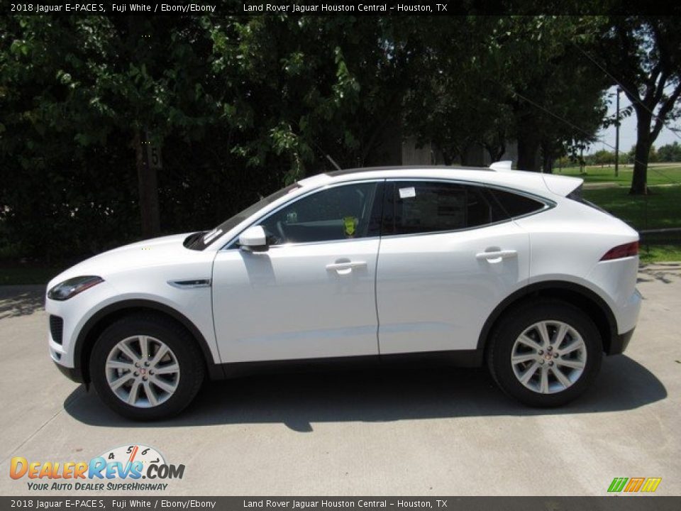 2018 Jaguar E-PACE S Fuji White / Ebony/Ebony Photo #11