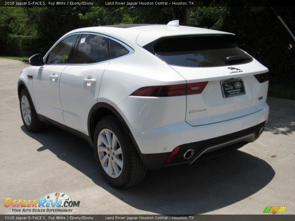 2018 Jaguar E-PACE S Fuji White / Ebony/Ebony Photo #12