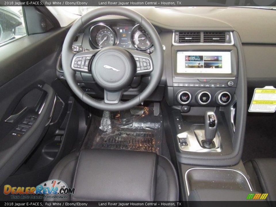 2018 Jaguar E-PACE S Fuji White / Ebony/Ebony Photo #14