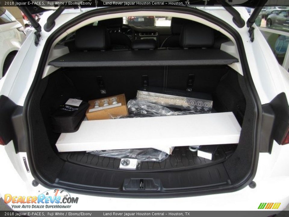 2018 Jaguar E-PACE S Fuji White / Ebony/Ebony Photo #17
