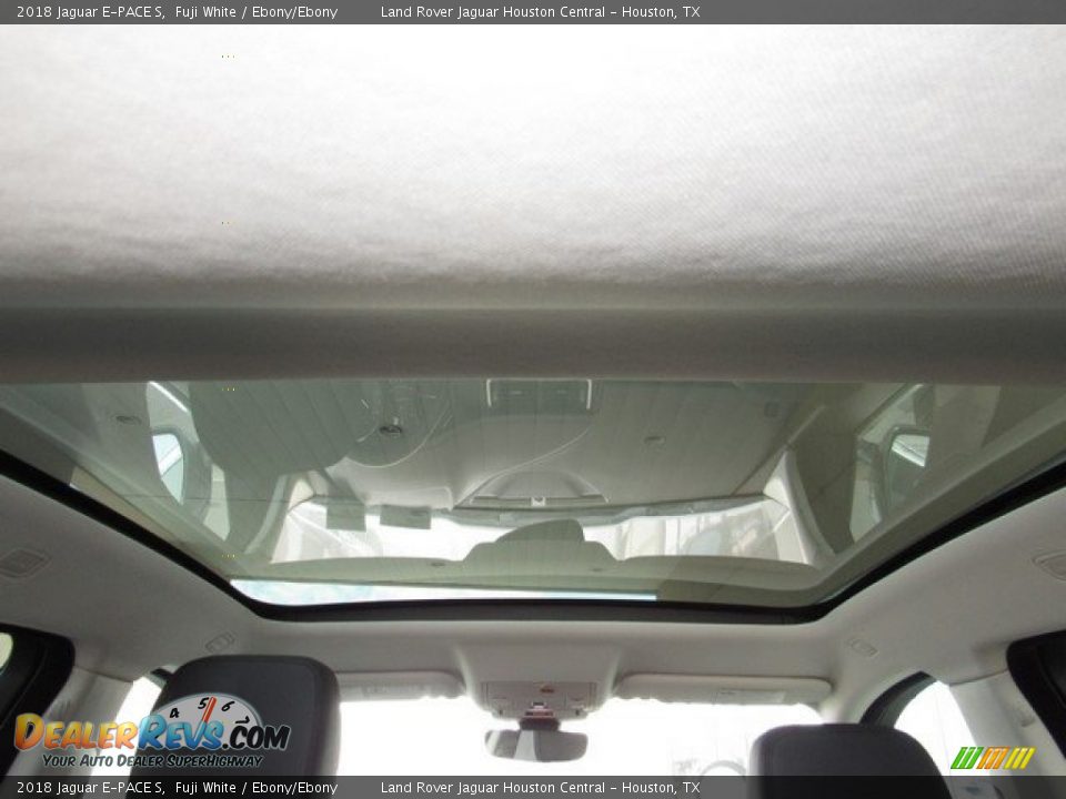 2018 Jaguar E-PACE S Fuji White / Ebony/Ebony Photo #18