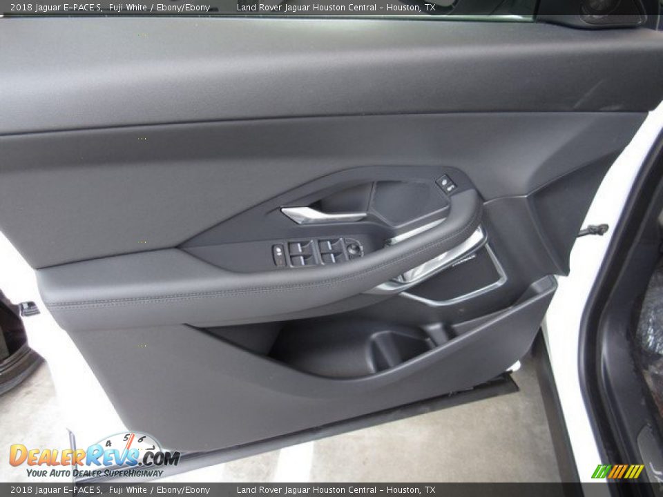 2018 Jaguar E-PACE S Fuji White / Ebony/Ebony Photo #24