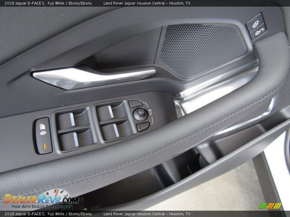 2018 Jaguar E-PACE S Fuji White / Ebony/Ebony Photo #25