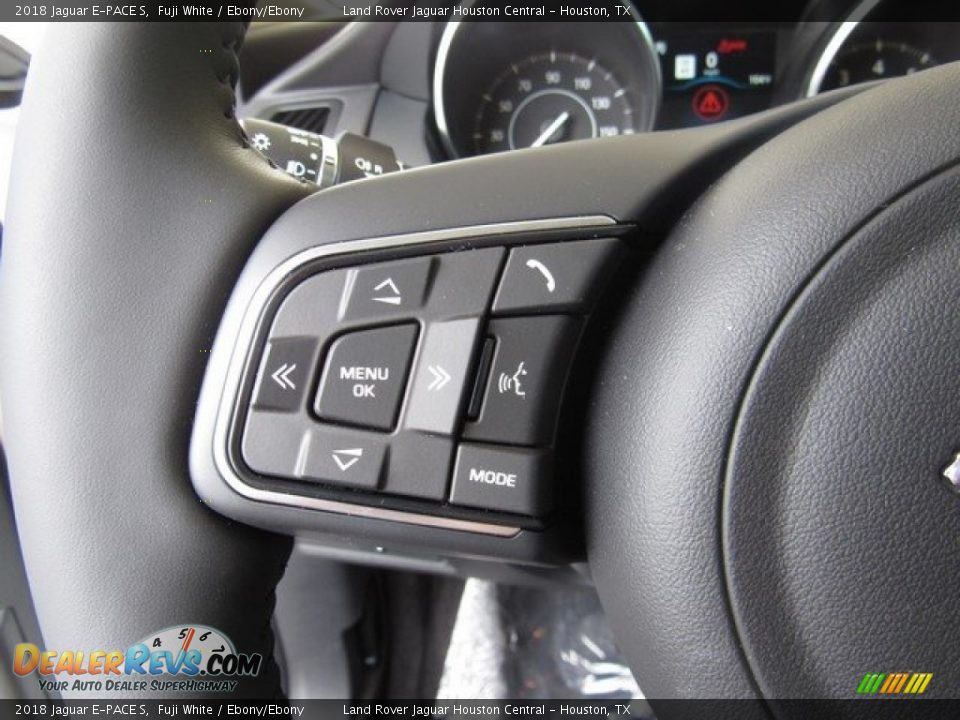 2018 Jaguar E-PACE S Fuji White / Ebony/Ebony Photo #28