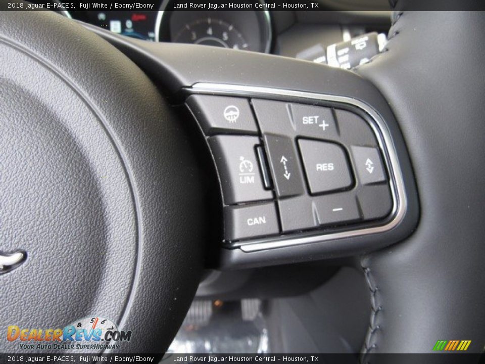 2018 Jaguar E-PACE S Fuji White / Ebony/Ebony Photo #29