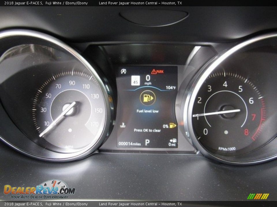 2018 Jaguar E-PACE S Fuji White / Ebony/Ebony Photo #30