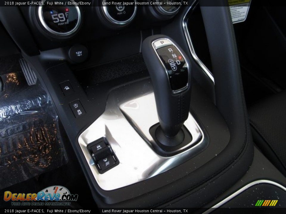 2018 Jaguar E-PACE S Fuji White / Ebony/Ebony Photo #34