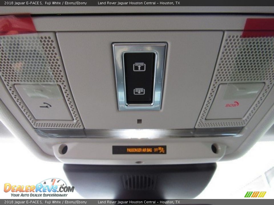 2018 Jaguar E-PACE S Fuji White / Ebony/Ebony Photo #36