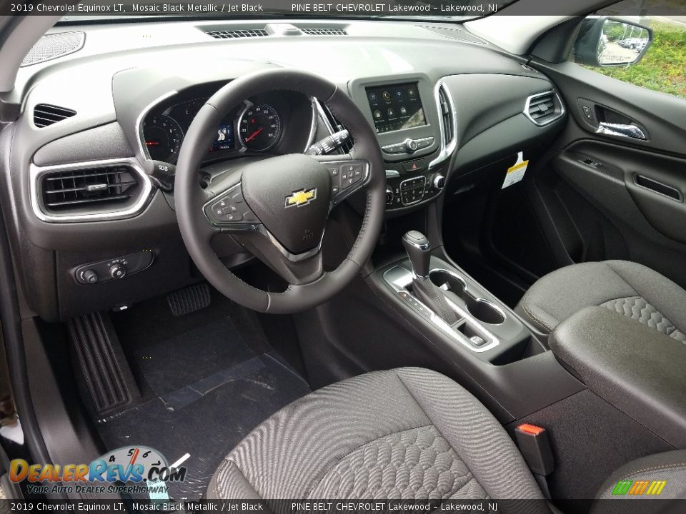 Jet Black Interior - 2019 Chevrolet Equinox LT Photo #7
